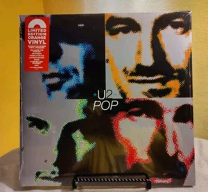 U2 POP ORANGE VINYL 2LP LIMITED EDITION 180G SEALED MINT - Picture 1 of 3