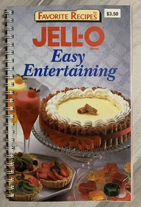Favorite Recipes Jell-O Easy Entertaining Cookbook Kraft General Foods 1990 - Bild 1 von 3