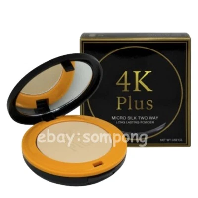 4K Plus Face Foundation Powder Long Lasting Oil-Control Waterproof SPF30 PA++15g - Image 1 of 4