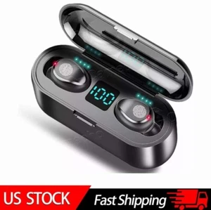 Bluetooth Ohrhörer Wasserdicht Bluetooth 5.3 Headset Noise Cancelling Kabellos TWS - Bild 1 von 12