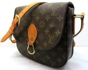 Louis Vuitton M51242 Monogram Cartouchiere MM Shoulder Cross Body Bag - Picture 1 of 4