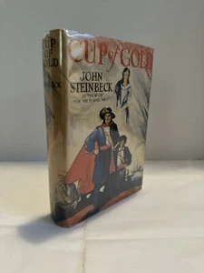 John Steinbeck CUP OF GOLD 1936 HCDJ 2nd Edition 1st DJ EXCELLENT CONDITION - Picture 1 of 7