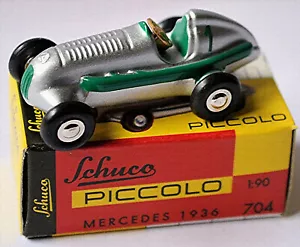 Mercedes Benz 1936 #1 Formula1 Langenburg Classic 1:90 Schuco Piccolo 77430 - Imagen 1 de 2