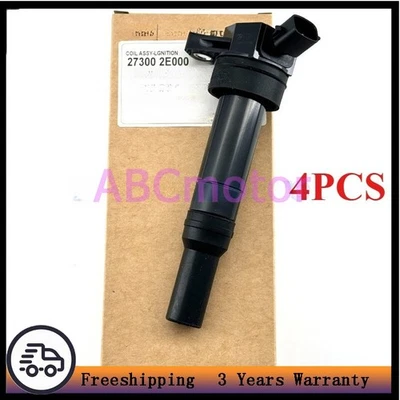 4PCS Ignition Coil 27300-2E000 For Elantra Tucson Kia Forte Soul 1.8L 2.0L UF651 - Image 1 of 4