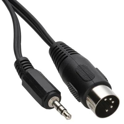 KENABLE 5 pin DIN Plug to 3.5 3.5mm Stereo JACK 1.5m 5ft Audio Cable for B&O Lead