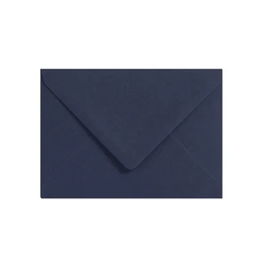 114 x 162 Dark Blue C6 Envelope | Gummed | 120gsm V-Flap Navy Blue Envelope - Picture 1 of 3