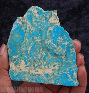 Gemas de losa áspera azul cielo natural turquesa 620,5 quilates Arizona certificado EGL 5NSD - Imagen 1 de 9