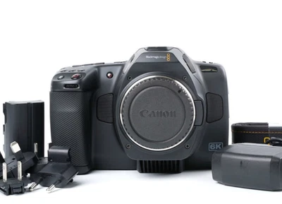 [Near Mint] Blackmagic Pocket Cinema Camera 6k Pro BMPCC Black EF Mount #2895 - Image 1 of 4