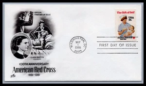 US FDC # 1910 18c American Red Cross ArtCraft S.Cancel 1961, 9b980 - Picture 1 of 2