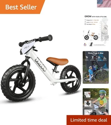 Balance Bike 2  Old, Toddler Toys for 2-3  Old Boys & Girls, 12 Inch Toddler ... - Image 1 of 4