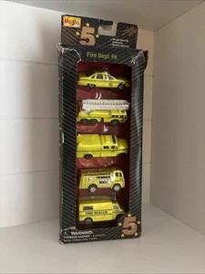 Maisto Five Star Series Gift Pack ~ Fire & Rescue ~ Feuerwehr Nummer #4 ~ Neu im Karton - Bild 1 von 12