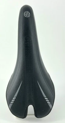 Sillín de bicicleta Bontrager Boulevard negro cómodo asiento trasero dividido Foto 1 de 4