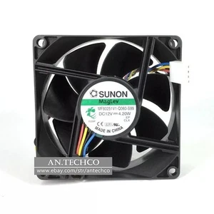 For SUNON MF80251V1-Q060-S99 8025 8cm 12V 4.20W PWM cooling fan - Afbeelding 1 van 3