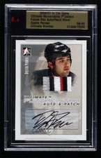 2006 ITG Ultimate Memorabilia 7th Edition Silver 8/40 Dustin Penner Patch Auto