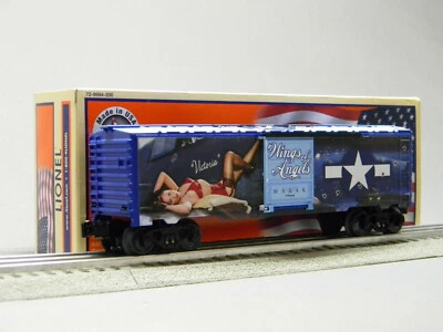 LIONEL WINGS OF ANGELS VICTORIA MUSA BOXCAR O GAUGE railroad freight 2138120 NEW - Image 1 of 4