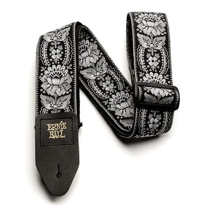 Ernie Ball Silver Orleans Jacquard Guitar Strap - Picture 1 of 1