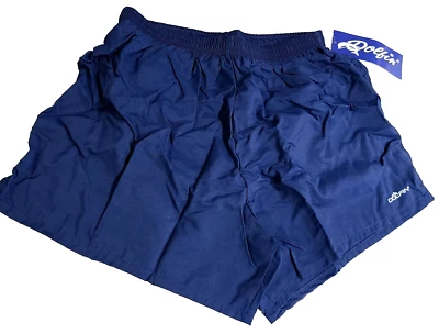 ¡NUEVO! Pantalones Cortos de Natación Dolfin Hombres M Azul Nylon Forrado con Cordón Forrado Bolsillo Foto 1 de 4