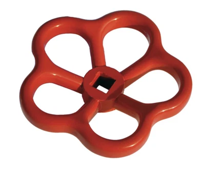 MBS-FIRE ® Handrad, rot Ventil Ventilrad Vierkant 11mm Verteiler Storz Standrohr Feuerwehr