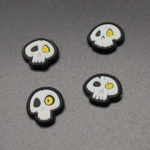4x Mini PVC Patch Set Abzeichen Skull Schädel Airsoft Klett Taktisch Gotcha - Bild 1 von 2
