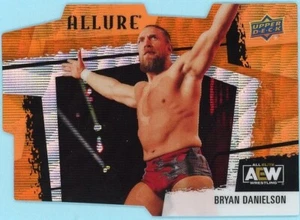 BRYAN DANIELSON 2022 Upper Deck AEW Allure #116 - ORANGE SLICE Die-Cut - Picture 1 of 2