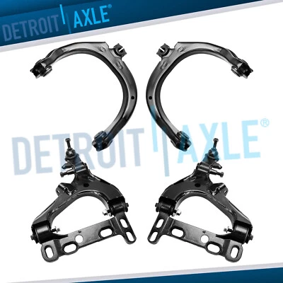 Front Upper Lower Control Arms for 2004-2007 Chevy Trailblazer GMC Envoy XL XUV - Image 1 of 4