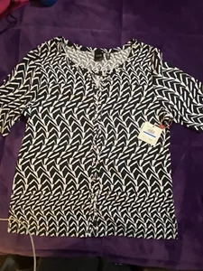 Rafaella Women's Short Sleeve Top Size XL. Dress Top NWT. - Picture 1 of 6