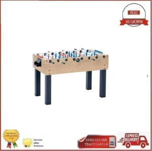 Calciobalilla Garlando F-200 Acero Aste Rientranti Biliardino Gioco Calcio - Foto 1 di 1