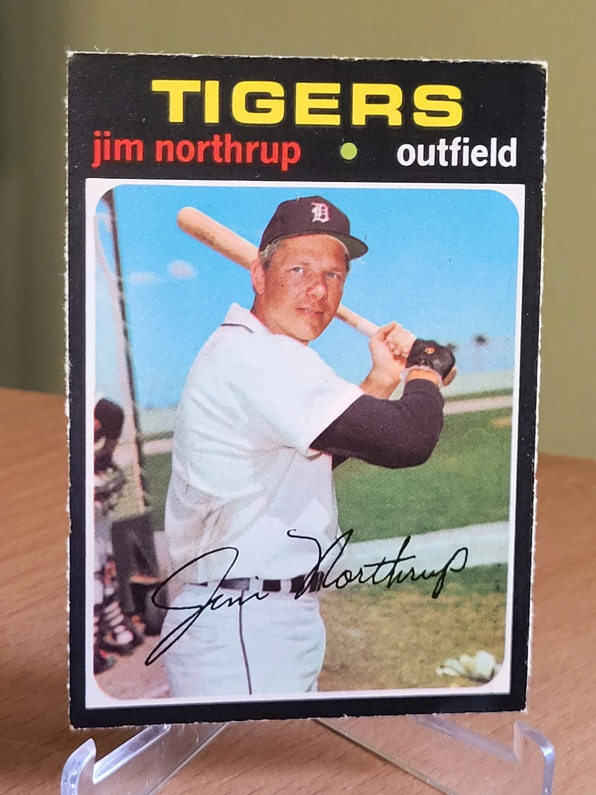 1971 O-PEE-CHEE JIM NORTHRUP DETROIT TIGERS #265 VG