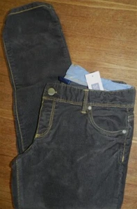 Corduroy Skinny Jeans Dark Brown GapKids Girl sz 7 Plus New - Picture 1 of 2