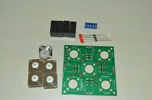 4:1 DIY KIT 4-way coax remote antenna switch SO-239 HF MW Omron Ham Radio KW - Picture 1 of 8