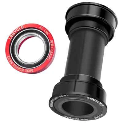 BB92 MTB Road Bike Bottom Bracket 41mm Length BB86-92mm 24mm Crankset Fits - Image 1 of 4