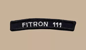 US Navy VF-111 Sundowners FITRON Fighter Squadron UIM Rocker Tab - Picture 1 of 1