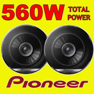 PIONEER 560W TOTAL DualCone 6.5 INCH 17cm CAR DOOR/SHELF COAXIAL SPEAKERS PAIR