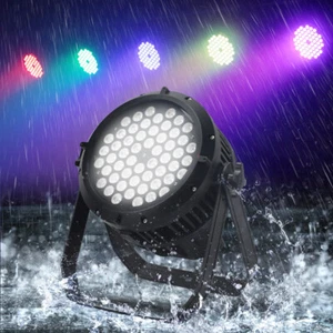 IP65 54x3W LED Waterproof Par Light DMX RGBW Par Stage Light DJ Par Can Light - Bild 1 von 17
