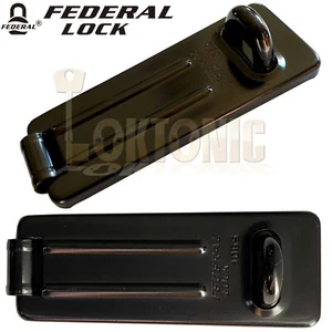 Federal FD1065 Licht Sicherheit Garage Schuppen Tor Stahl Haspel und Klammer - Bild 1 von 2