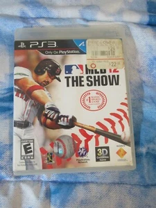 MLB 12: The Show PlayStation 3 PS3 - w/ manual - Picture 1 of 3