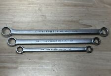 Proto USA Double Box-End Wrench Set Of 3 Professional 1145 1139 1134