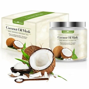 Pure Original Organic Coconut Oil Hair Mask (8 Fl. Oz.) (1 pack) - Picture 1 of 6