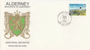 20p Definitive GB Alderney FDC 1989 (91849) - Picture 1 of 1