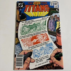 New Teen Titans # 20 | VF+ | NEWSSTAND | KEY ! 1st App Disruptor! DC Comics 1982 - Picture 1 of 19