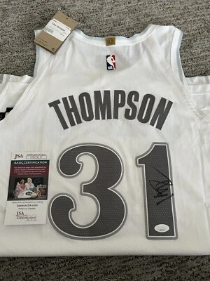 Klay Thompson Signed Dallas Mavericks City Edition Authentic Jersey JSA COA NBA - Image 1 of 4