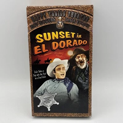 Sunset in El Dordo VHS Goodtimes Happy Trails Theatre Roy Rogers Dale Evans HTF - Image 1 of 4