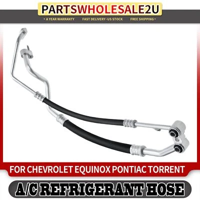 Conjunto de manguera colector de aire acondicionado para Chevy Equinox Pontiac Torrent 2006-2009 V6 3,4 L Foto 1 de 4