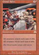 MTG magic cards 1x x1 Light Play, English Grand Melee Onslaught