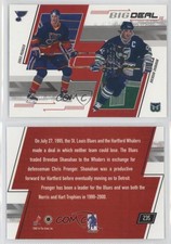 2002-03 ITG Be A Player Memorabilia Fall Expo /10 Chris Pronger Brendan Shanahan