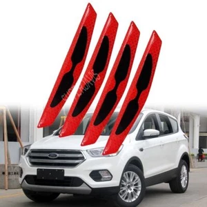 Carbon Fiber Anti-collision Strip Warning Decorative Sticker For Ford Escape - Picture 1 of 16