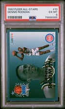 PSA  6/ 1992-93 Fleer All-Stars Insert/ Dennis Rodman/Detroit Pistons