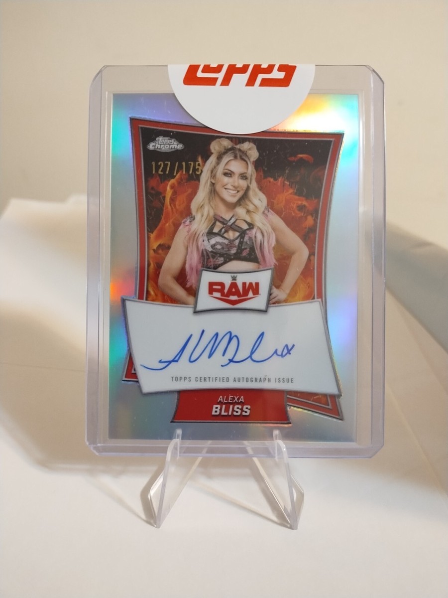 WWEカードPANINIアレクサ・ブリスIMMACUTEシャツレリック Alexa