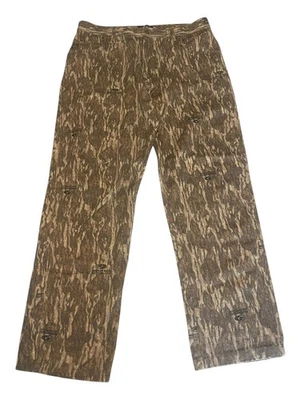 Gamehide Woodsman Jeans Men's Mossy Oak Bottomland Camo Pants Size 38 / 32 - Image 1 of 4