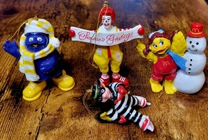 McDonalds Figuren Weihnachtsschmuck Komplettsatz - Bild 1 von 11